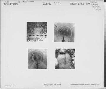 Big Creek, Mono-Bear Diversion - Mono-Bear Siphon