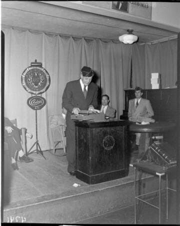 American Legion meeting