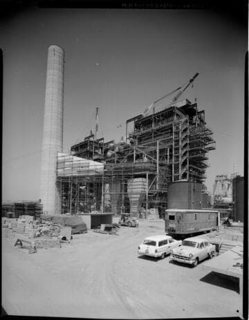 unknown Steam Plant under construction