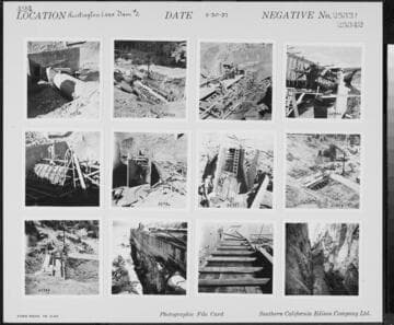 Big Creek, Huntington Lake Dams