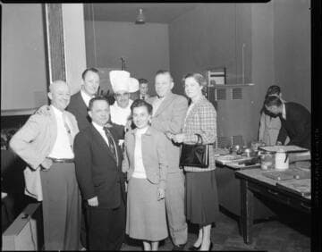Group of people in kitchen