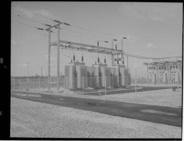 Stadium Substation under construction