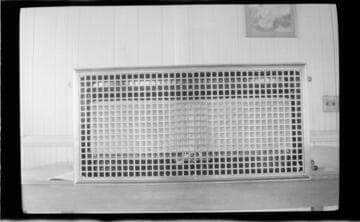 Front views of various electric space heaters