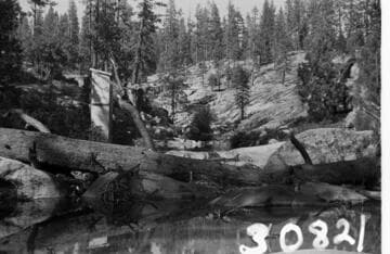 Big Creek, West Side Project - Chiquito Creek near Arnold Meadow gauging station