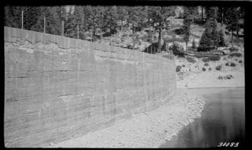 Big Creek, Huntington Lake Dams - Dam #3