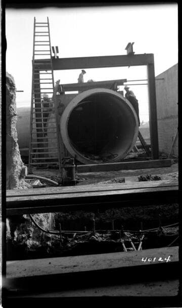 Long Beach Steam Station - Discharge Conduit