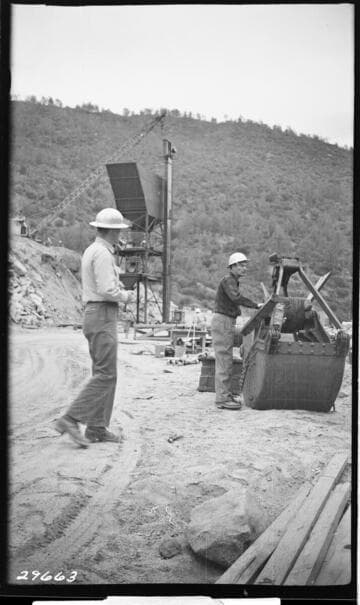 Big Creek Powerhouse #4 - Batching and mixing plant at powerhouse