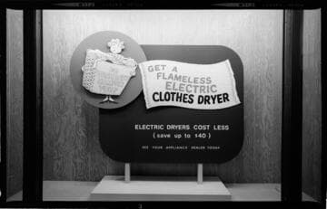 General Office display window