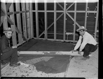 Electric floor heat installation