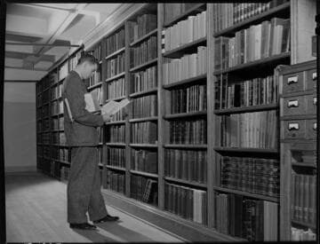 Bob Marlett in Edison Library for Calif