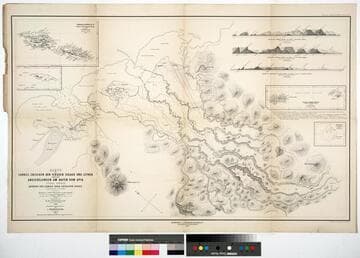 Karte des Landes zwischen den Flüssen Sigago und Letoga : sowie der Ansiedelungen am Hafen von Apia insel Upolu Archipel der Samoan oder Navigator Inseln (Grosser Ocean) / vermessen von H.B. Sterndale Ex. Lieut. der Artillerie