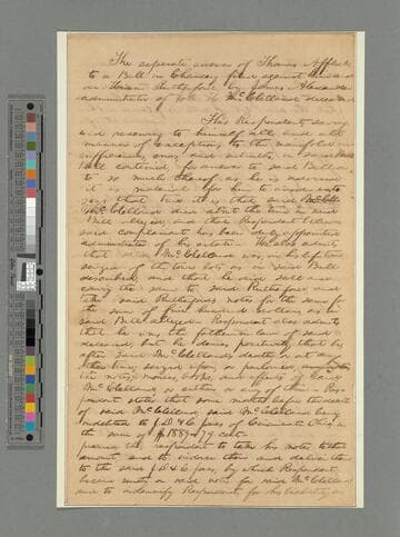 James Alexander v. Thomas Affleck and Hiram Rutherford