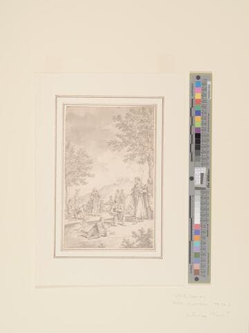 Gathering of Manna (?)