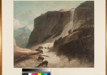 View Going Over Mount Splungen