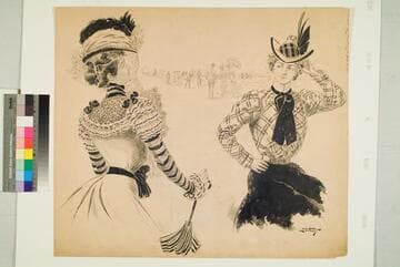 Two Women Talking on Street