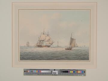 Shipping off the Eddystone Lighthouse