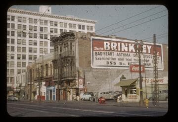 Main Street approaching 2nd Street