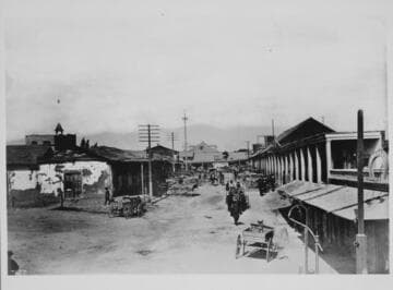 "Nigger Alley." North end of Los Angeles Street