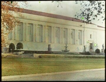 Library building, about 1924