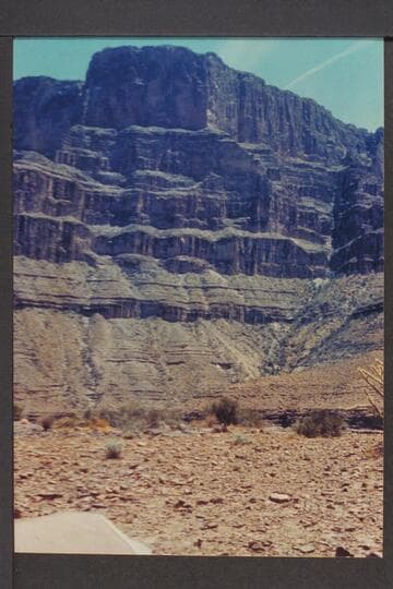 Spring in ravine which Ervin did not climb