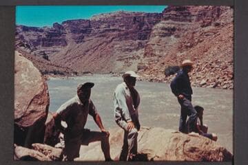 Harris-Brennan party looksee, One Mile Rapid.  Mile 204.8