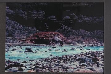 Sipapu in the Little Colorado, estimated height 25'