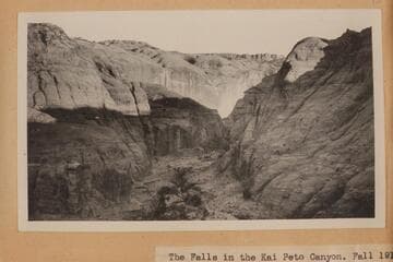 The Falls in the Kai Peto Canyon