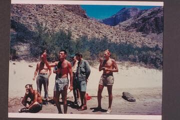 Garth Marston sings a verse of the Disney ditty; Mile 205