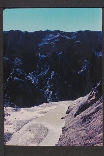 Up river from north side near Mile 88.5