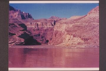Down river from approx. Mile 74 1/2.  Bright Angel gauge:  27,200 cfs