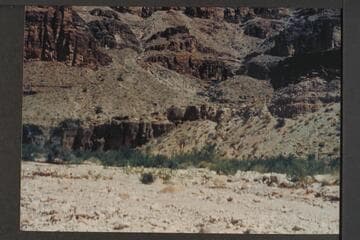 Route around first narrows in Separation Canyon