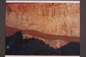 Approx. Mile 203.5 in Cataract Canyon.  Approx. gauge:  29,700 cfs