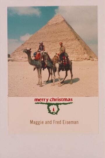 Maggie and Fred Eiseman's Christmas card of 1976
