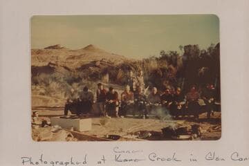 Nevills party which left Mexican Hat 1947, May 01