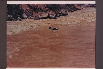 "Boo Too" drifting into Vulcan.  Preliminary gauge:  June 19:  107,000.  June 20:  100,000