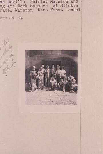 The crew which made the run from Green River, Wyoming to Jensen