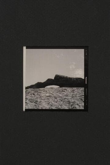 Arch of tremendous proportions near joint at mouth of Nasja Creek