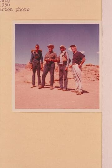 Christy Turner, Archeyes Masland, Tom Daly and Dock Marston; Navajo Mountain