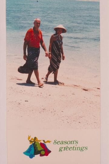 Fred and Maggie Eiseman's Christmas card of 1978 in Asia