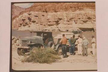 Loading the Nevills' San Juan punts at Paria Riffle