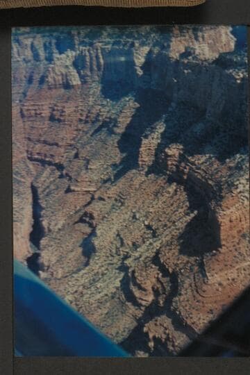 Clubb's route below Cape Royal