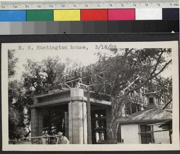 Huntington residence under construction