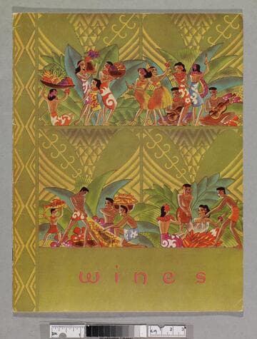 Wine and bar list sea and port use