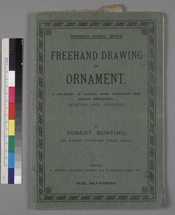 Freehand Drawing of Ornament. A Collection of Drawing Copies Reproduced from Original Photographs, Selected and Arranged