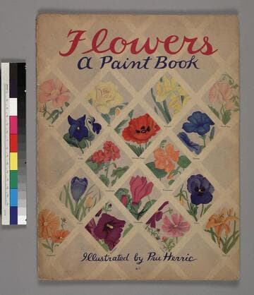 Flowers, A Paint Book