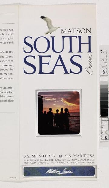 Matson South Seas cruises