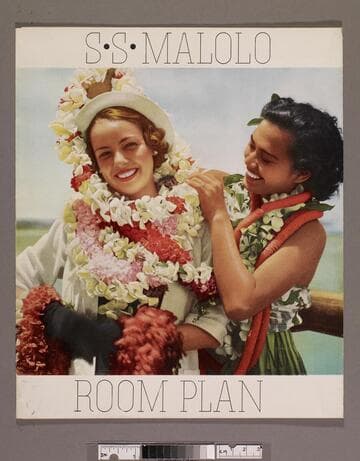 S. S. Malolo room plan