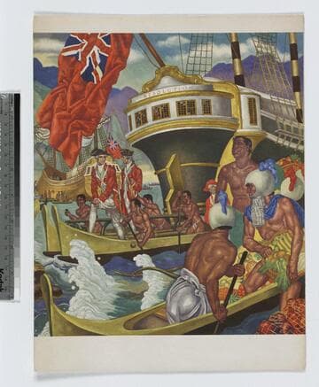 Dinner aboard the S.S. Lurline menu