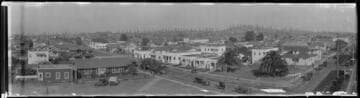 Long Beach residential and Signal Hill oil field. 1922