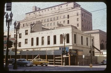 6th and Hope Streets, wrecking for Superior Oil Building